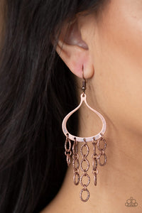 Total Net Revenue - Copper - Earrings - Paparazzi Accessories