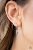 Couture Crash Course -  Crash Landing - Silver - Hematite - Necklace and Earrings Set - Paparazzi Accessories