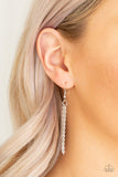 Ultra Sharp - Silver - Triangle - Necklace - Paparazzi Accessories