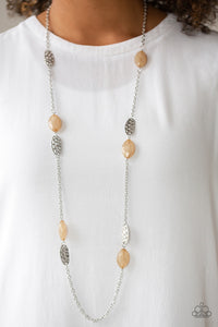 Beachfront Beauty - Brown - Necklace - Paparazzi Accessories
