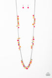 Miami Mojito - Multi Colored - Bead - Necklace - Paparazzi Accessories