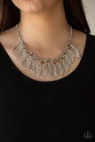 Feathery Foliage - Brown - Necklace - Paparazzi Accessories