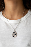 Sparkle All The Way - Blue - Necklace - Paparazzi Accessories