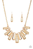 MANE Up - Gold - Necklace - Paparazzi Accessories