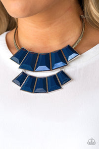 Lions, TIGRESS, and Bears - Blue - Necklace - Paparazzi Accessories