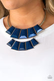 Lions, TIGRESS, and Bears - Blue - Necklace - Paparazzi Accessories