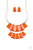 Lions, TIGRESS, and Bears - Orange - Necklace - Paparazzi Accessories
