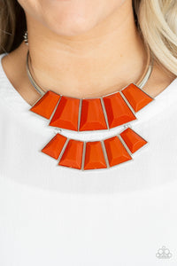 Lions, TIGRESS, and Bears - Orange - Necklace - Paparazzi Accessories