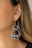 West Coast Whimsical - Blue - Earrings - Paparazzi Accessories