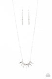 Empirical Elegance - White - Necklace - Life of the Party February 2020 - Paparazzi Accessories