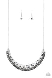 Impressive - Silver - Hematite - Necklace - Paparazzi Accessories
