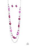 Colorful Couture - Purple - Necklace - Paparazzi Accessories