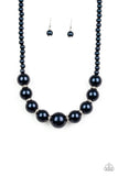 SoHo Socialite - Blue Pearl - Necklace - Paparazzi Accessories