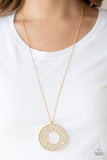 Bad HEIR Day - Gold - Necklace - Paparazzi Accessories