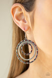 Rippling Refinement - Multi Colored - Earrings - Paparazzi Accessories