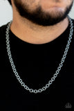 Courtside Couture - Silver - Men's Collection - Necklace - Paparazzi Accessories