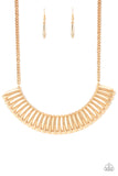 My Main MANE - Gold - Necklace - Paparazzi Accessories