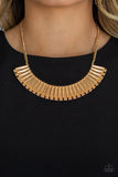 My Main MANE - Gold - Necklace - Paparazzi Accessories