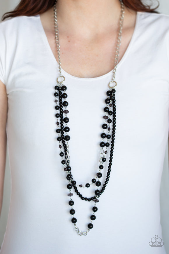 New York City Chic - Black - Necklace - Paparazzi Accessories