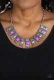 The MANE Contender - Purple - Stone - Necklace - Paparazzi Accessories