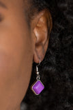 The MANE Contender - Purple - Stone - Necklace - Paparazzi Accessories