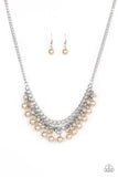 Duchess Dior - Brown - Pearl - Necklace - Paparazzi Accessories