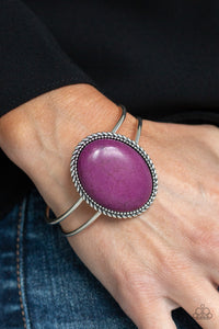 Colorado Canyoner - Purple - Bracelet - Paparazzi Accessories