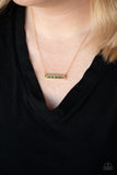 Love One Another - Gold - Necklace - Paparazzi Accessories