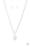 Optical Opulence - White - Necklace - Paparazzi Accessories