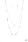 Irresistibly Iridescent - Pink - Necklace - Paparazzi Accessories