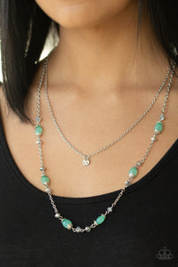 Irresistibly Iridescent - Green - Necklace - Paparazzi Accessories