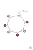 Valentine Vibes - Multi Colored - Heart Bracelet - Paparazzi Accessories