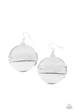 Ultra Uptown - Silver - Earrings - Paparazzi Accessories
