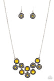 Whats Your Star Sign? - Yellow - Opalescent - Necklace - Paparazzi Accessories
