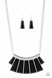 Glamour Goddess - Black - Necklace - Life Of The Party Exclusive August 2019 - Paparazzi Accessories