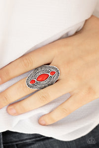 Kindred Spirit - Red - Ring - Paparazzi Accessories