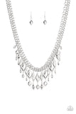 Trinket Trade - Silver - Necklace - Paparazzi Accessories