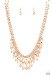 Trinket Trade - Gold - Necklace - Paparazzi Accessories