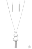 As MOON As I Can - White - Necklace - Paparazzi Accessories