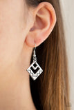 Giza Goals - Silver - Triangle - Necklace - Paparazzi Accessories