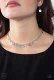 Minimal Magic - Silver - Choker - Necklace - Paparazzi Accessories