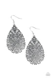 Napa Valley Vintage - Silver - Filigree - Earrings - Paparazzi Accessories