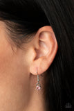 Subliminal Sparkle - Pink Rhinestone - Necklace - Paparazzi Accessories