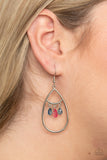 Shimmer Advisory - Multi Colored - Earrings - Paparazzi Accessories