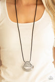 Rise and SHRINE - Black - Necklace - Paparazzi Accessories