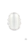 Thank Your LUXE-y Stars - White - Ring - Life of the Party July 2021 - Paparazzi Accessories