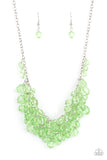 Let The Festivities Begin - Green - Bead - Necklace - Paparazzi Accessories