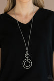 The Inner Workings - Silver - Necklace - Paparazzi Accessories