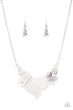 Happily Ever AFTERSHOCK - Silver - Necklace - Paparazzi Accessories