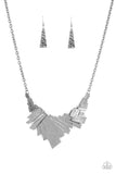 Happily Ever AFTERSHOCK - Black Gunmetal - Necklace - Paparazzi Accessories